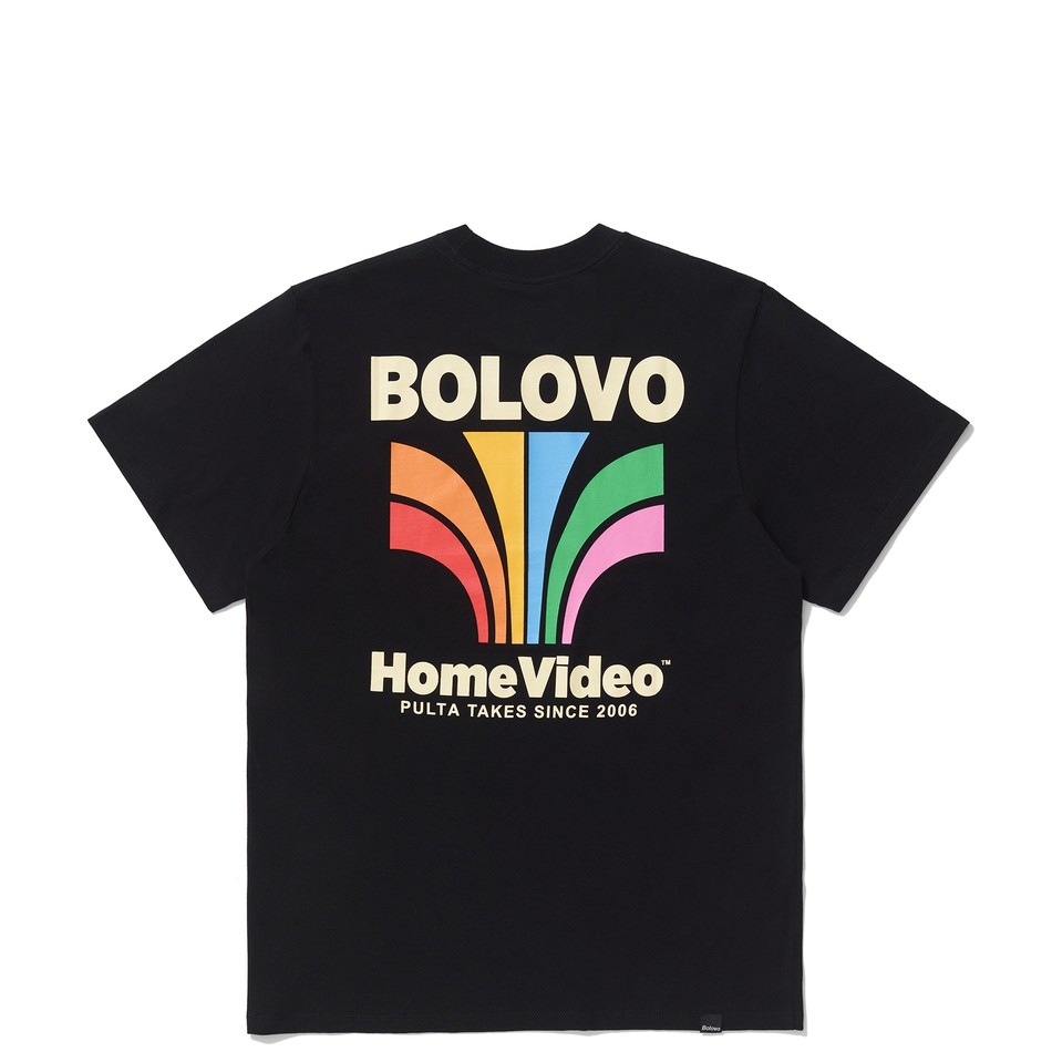 Camiseta BLVideo Broadcast Preto