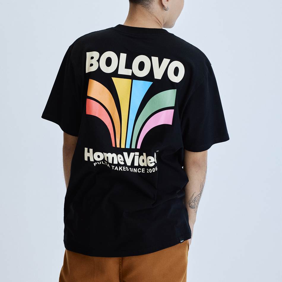 Camiseta BLVideo Broadcast Preto