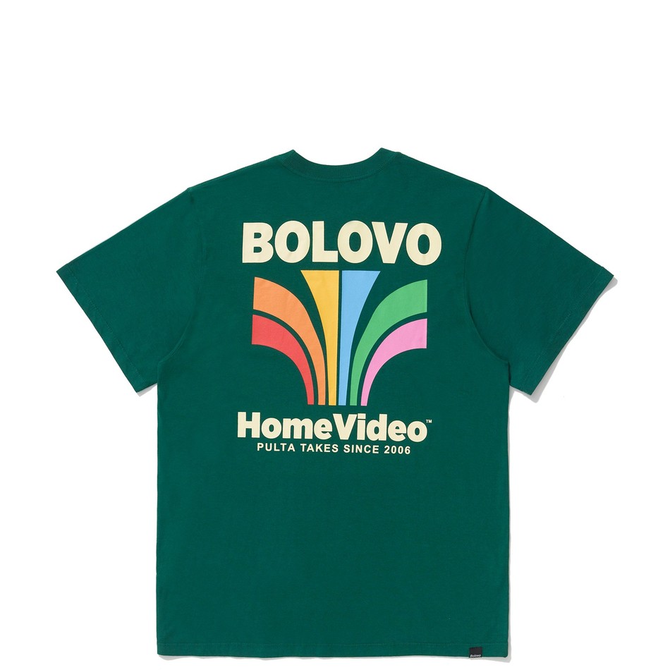 Camiseta BLVideo Broadcast Verde