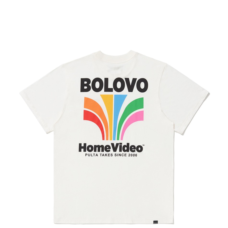 Camiseta BLVideo Broadcast Off White