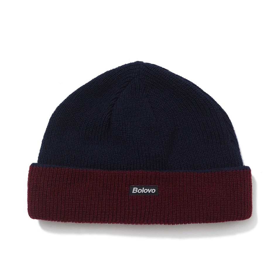 Gorro Azul & Bordô