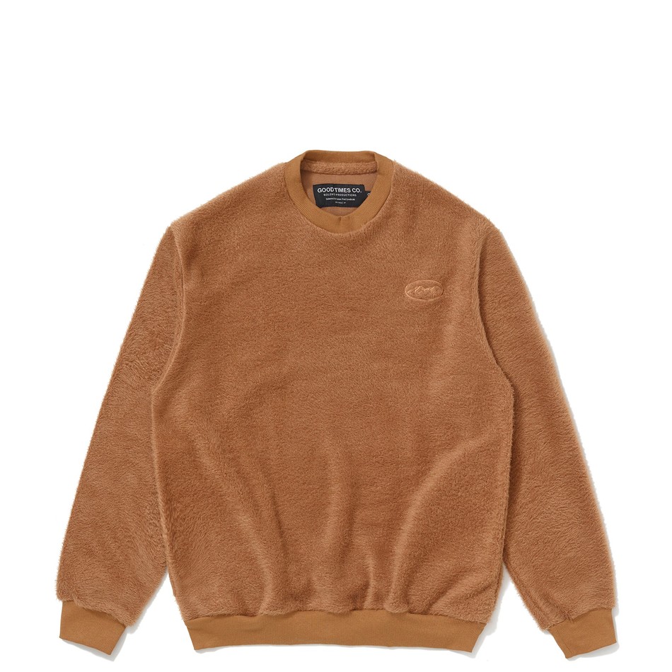 Crewneck Peludinho Bege