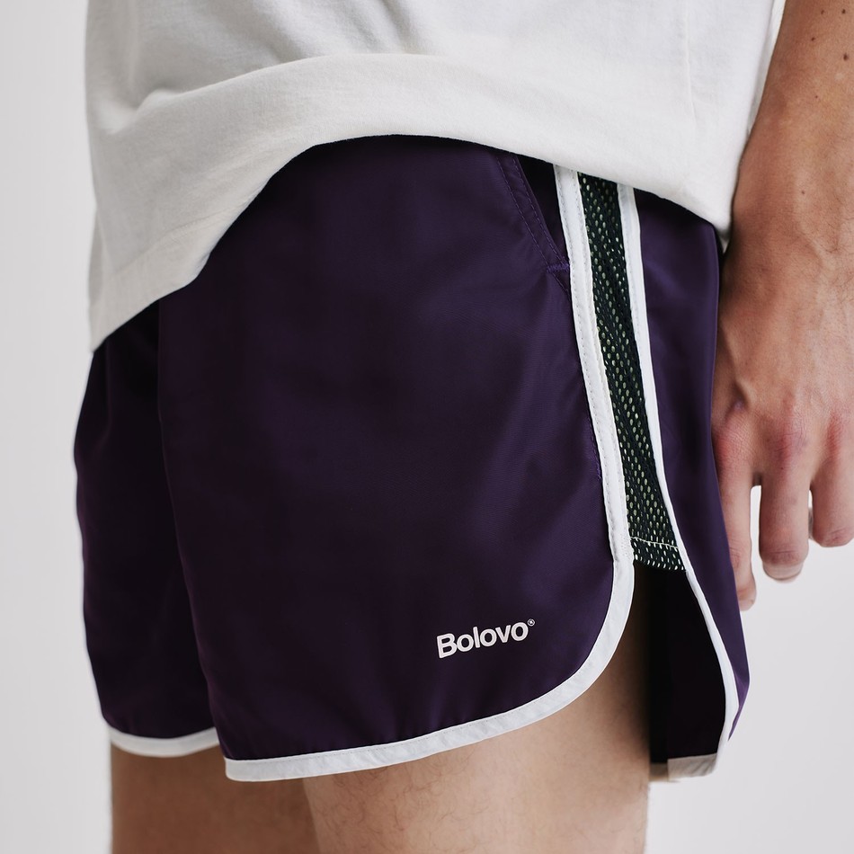 Short Shorts Em Alta Velocidade Roxo