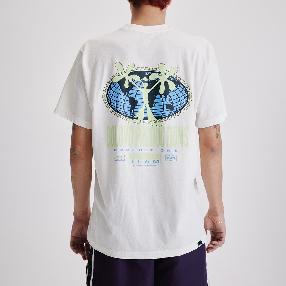 Camiseta World Team Off White