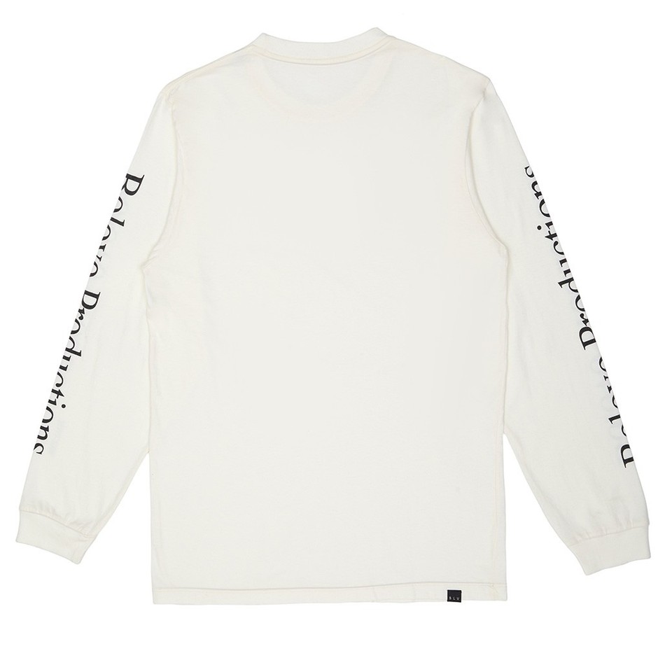 Camiseta BLV Data Manga Longa Off White