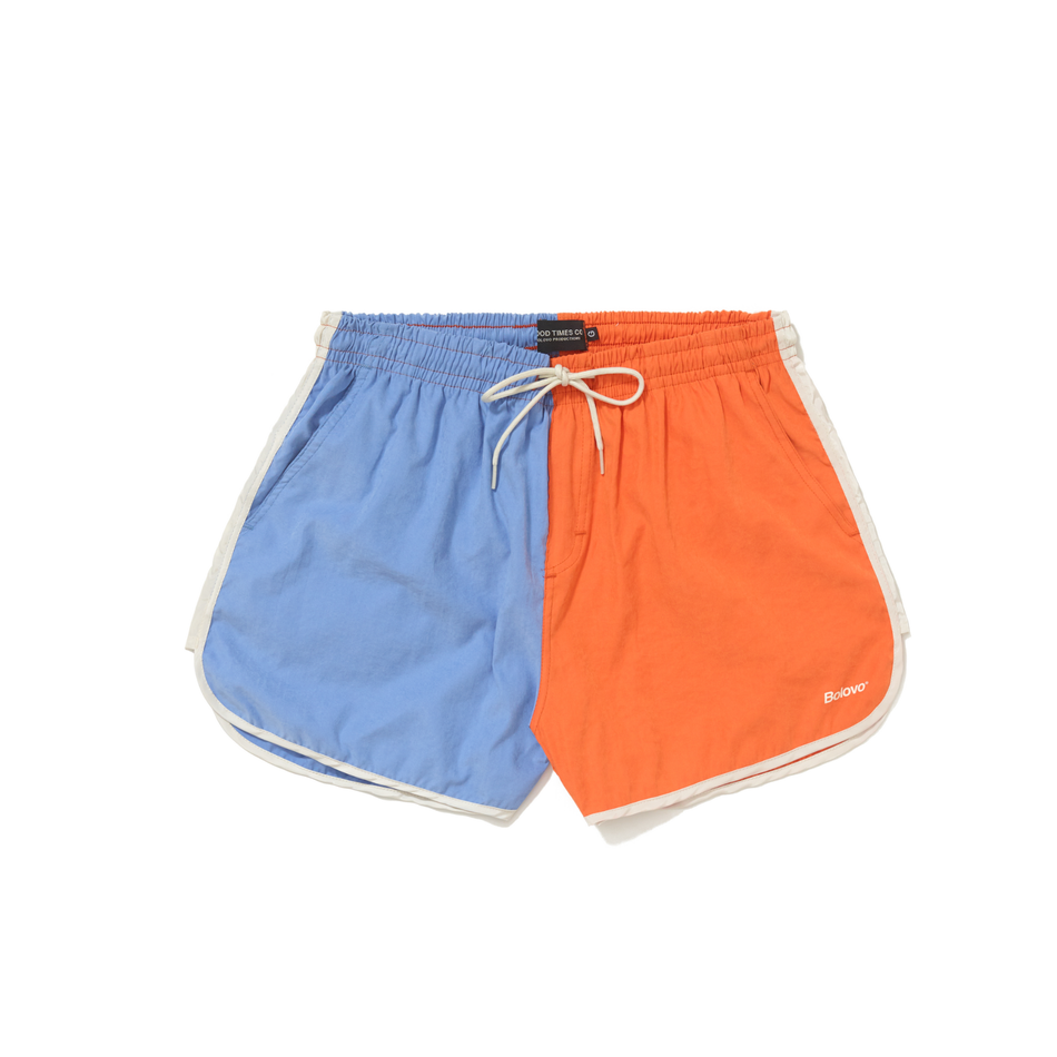 Short Shorts 2 Colors Azul e Laranja