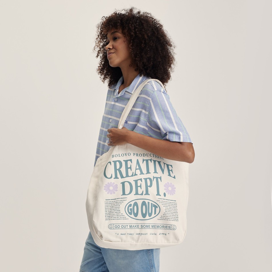 Tote Bag Departamento Criativo Off White