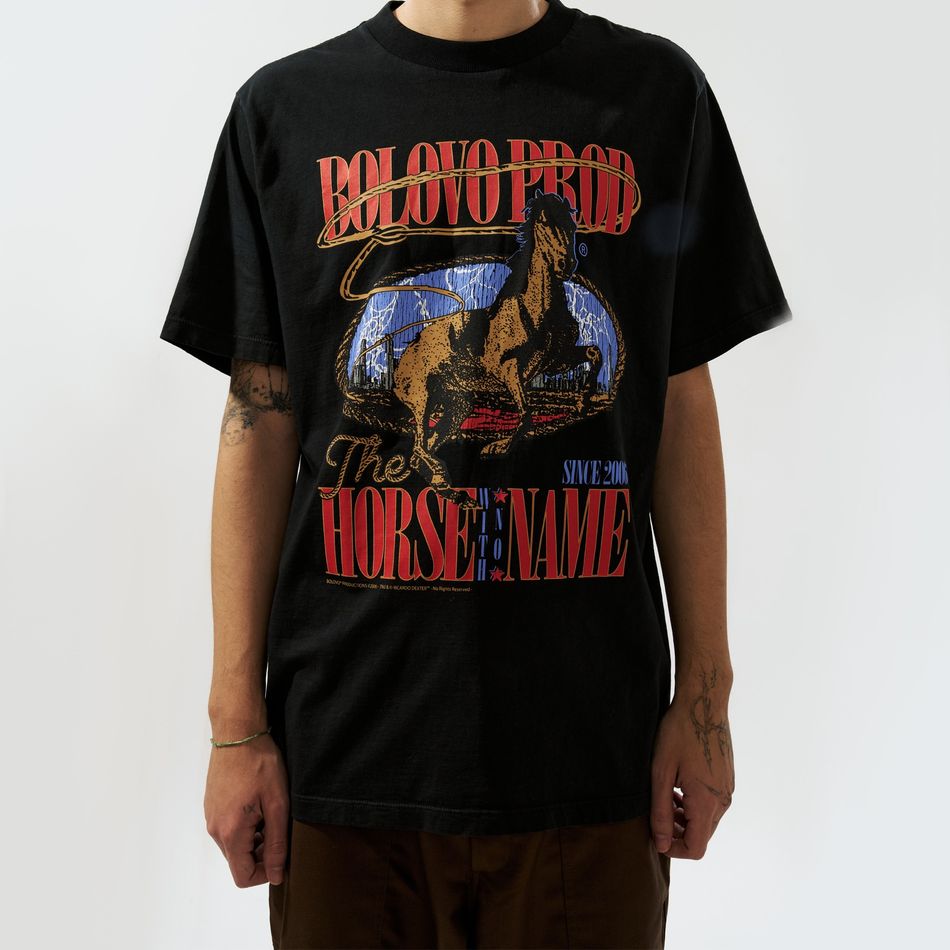 Camiseta City Cowboy Preta by Ricardo Dexter