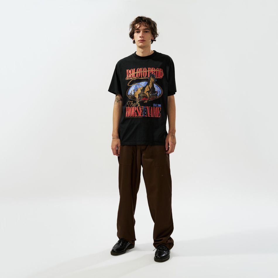 Camiseta City Cowboy Preta by Ricardo Dexter