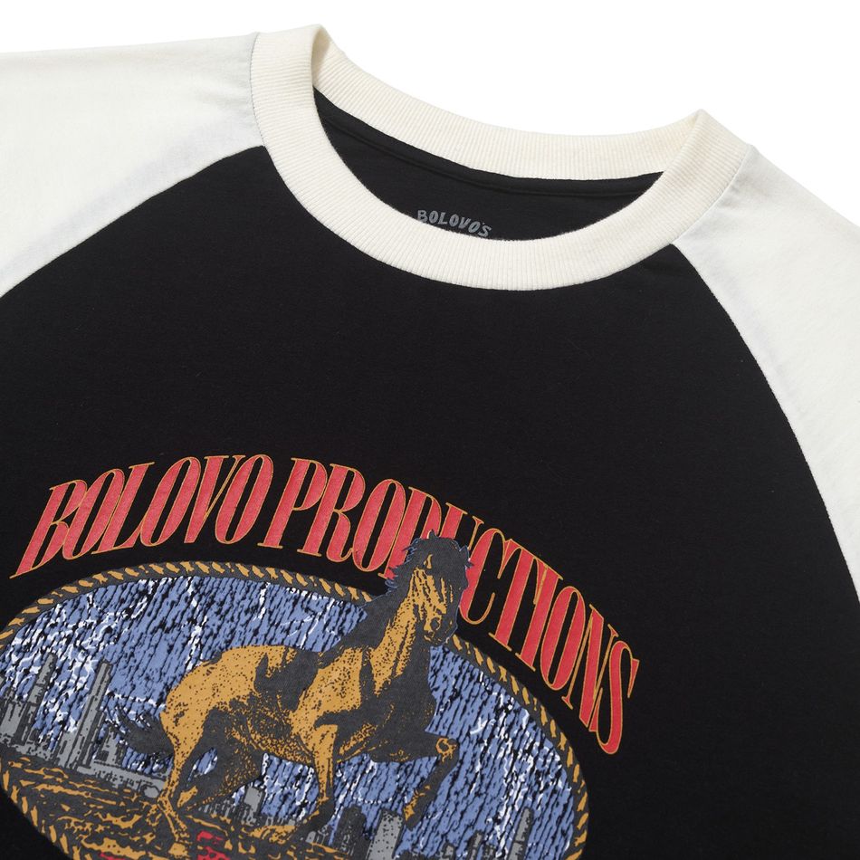 Camiseta Raglan 3/4 Horse Power by Ricardo Dexter