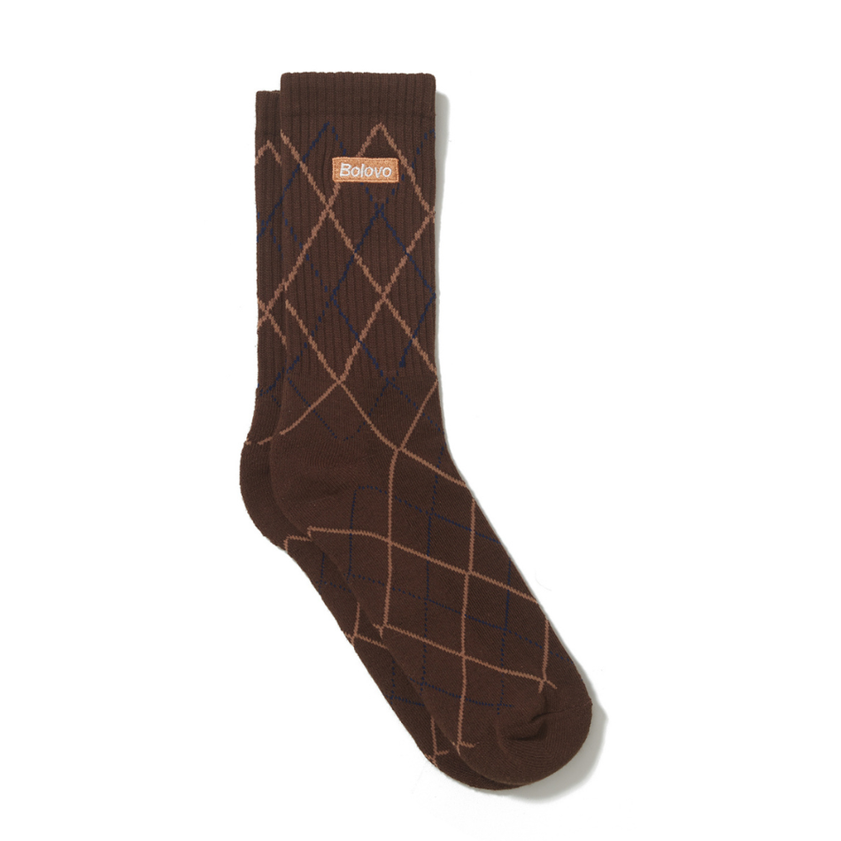 Meia Fancy Socks Marrom