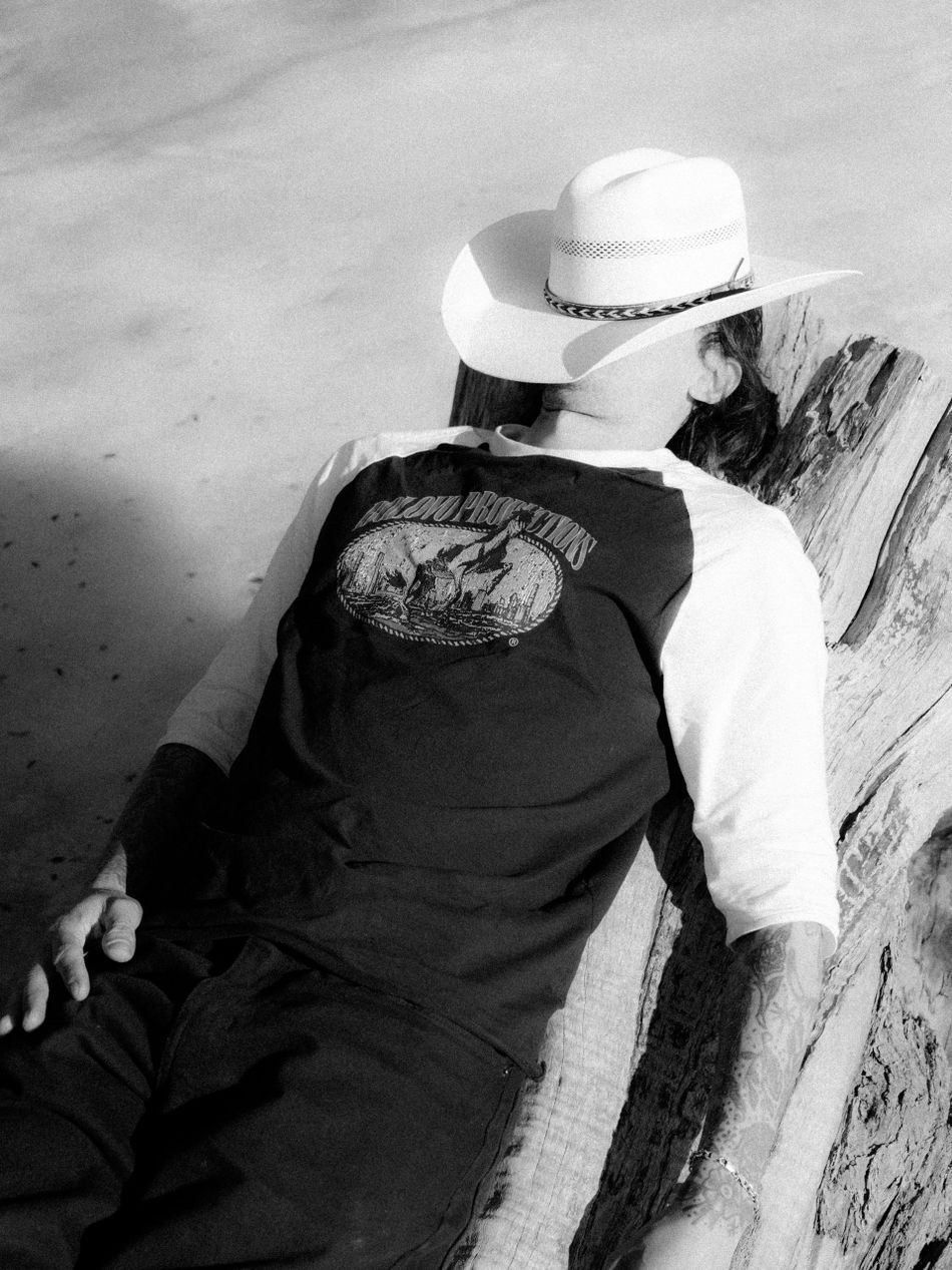 Camiseta Raglan 3/4 Horse Power by Ricardo Dexter