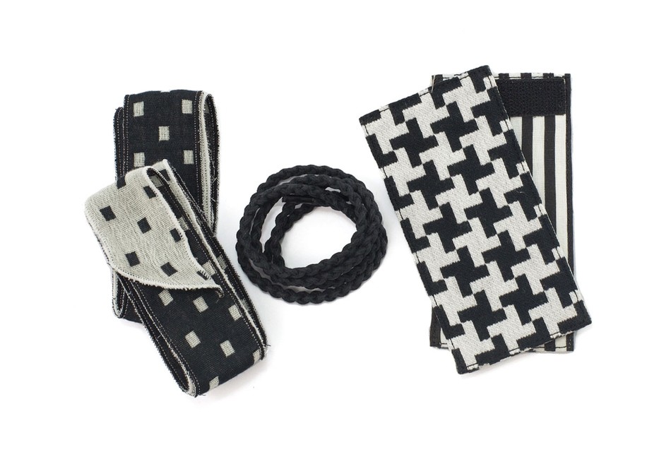 Sandália Plataforma Origami Platoo Madeira Preto + Acessórios|Sandal Origami Platoo Blacke + Accessories