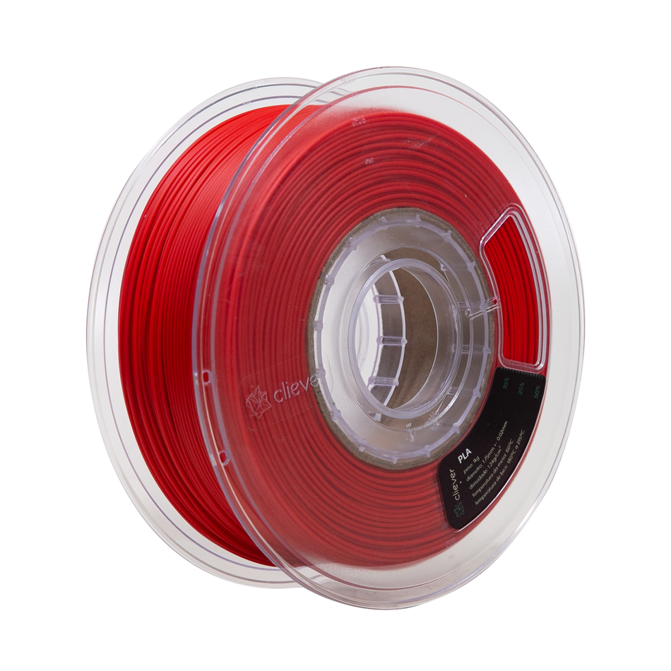 PLA Vermelho Premium | 1,75mm | 1 Kg | Cliever
