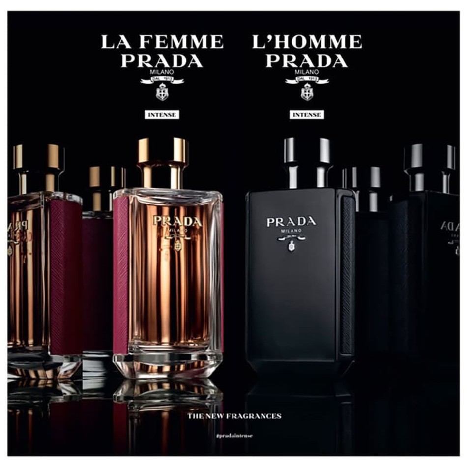 Perfume Masculino Prada L´homme Intense Eau de Parfum 50Ml - Del Mondo
