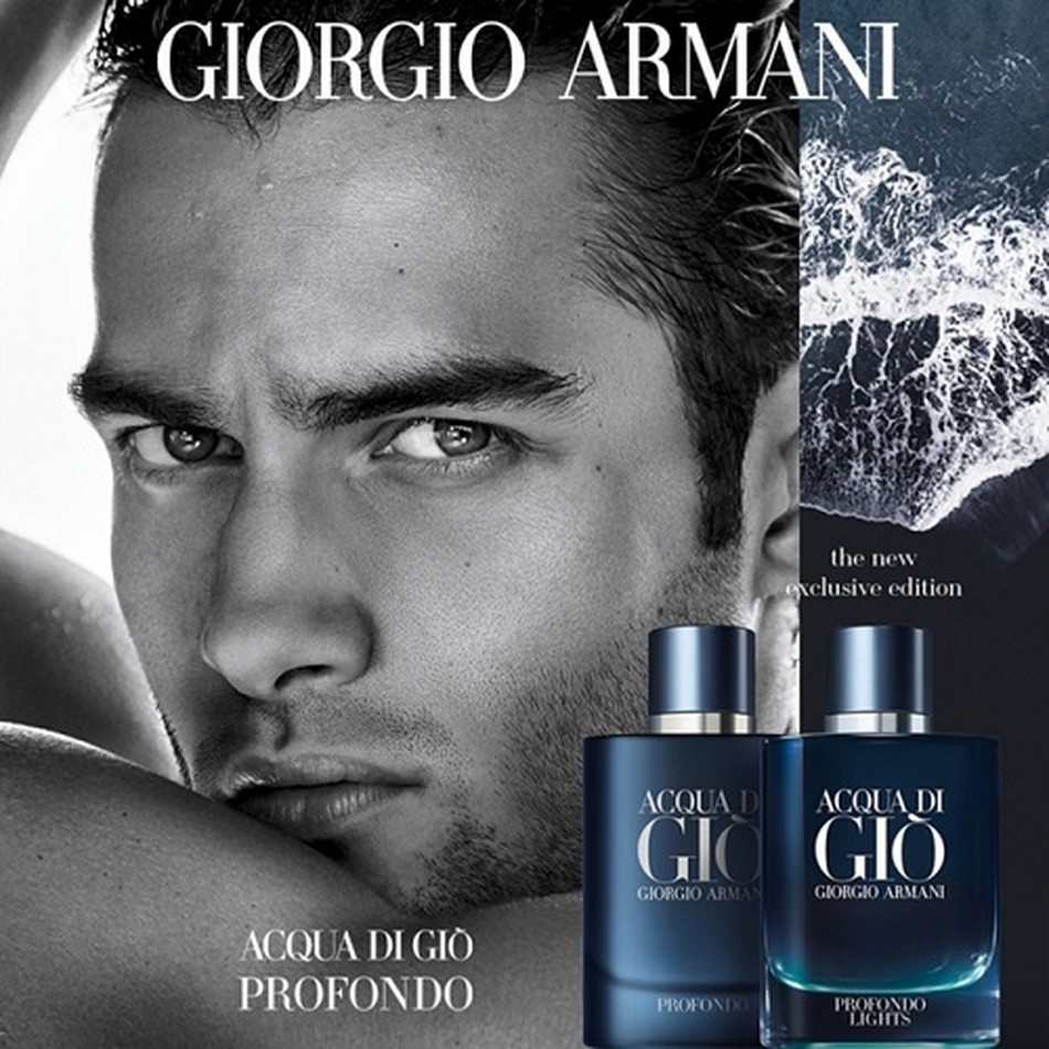 Acqua Di Giò Profondo Lights Giorgio Armani Perfume Masculino Eau de Parfum  75ML OS - Del Mondo