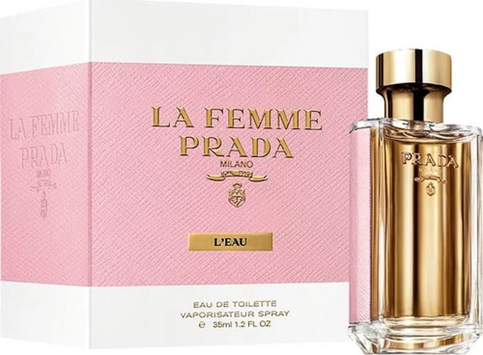 Perfume Feminino Prada La Femme L'Eau Eau de Toilette 35Ml - Del Mondo