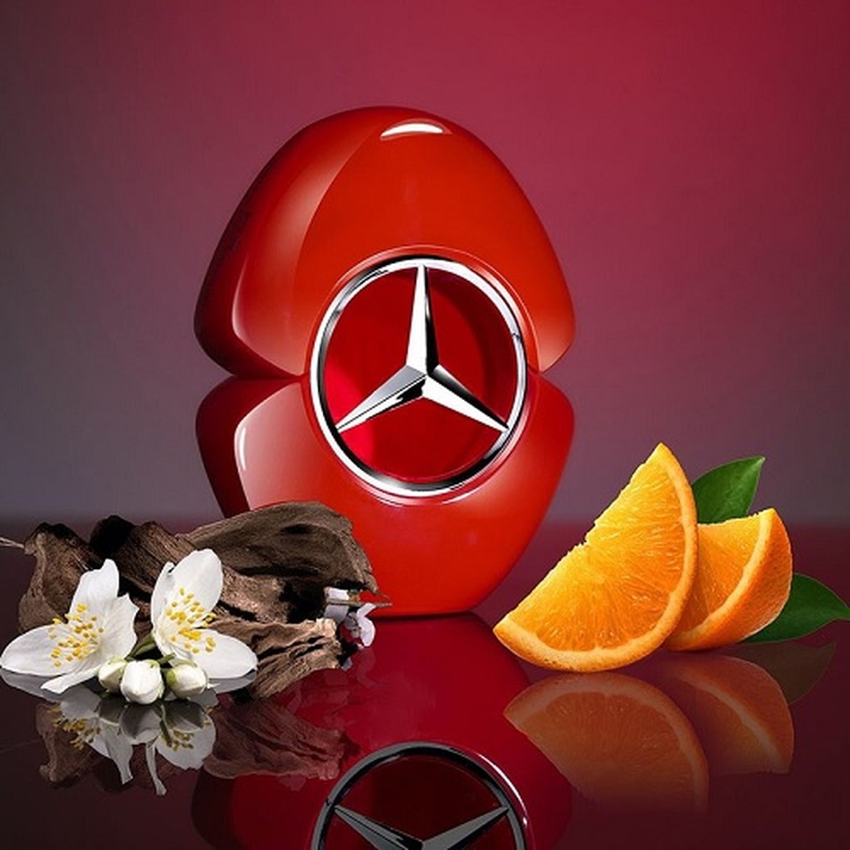 Women In Red Mercedes Benz Perfume Feminino Eau de Parfum 60Ml - Del Mondo