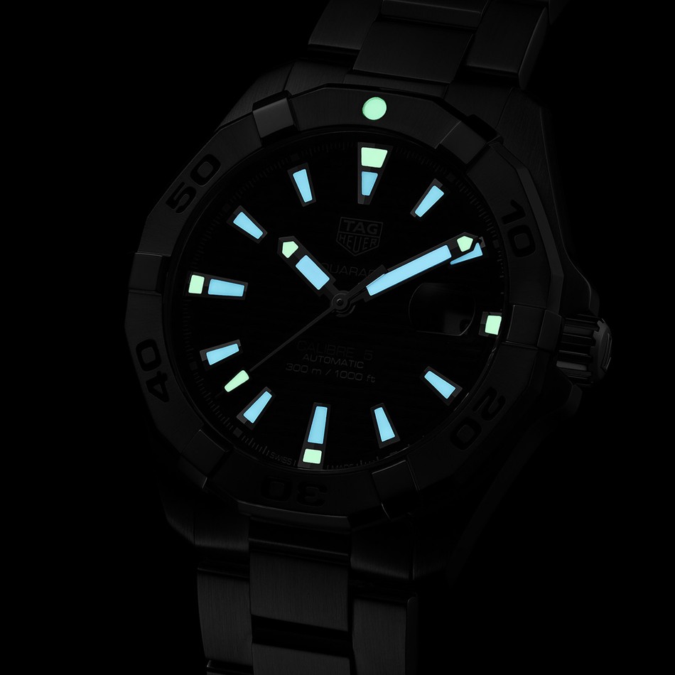 TAG Heuer Aquaracer Calibre Quartz Masculino Preto A o 3 Ponteiros