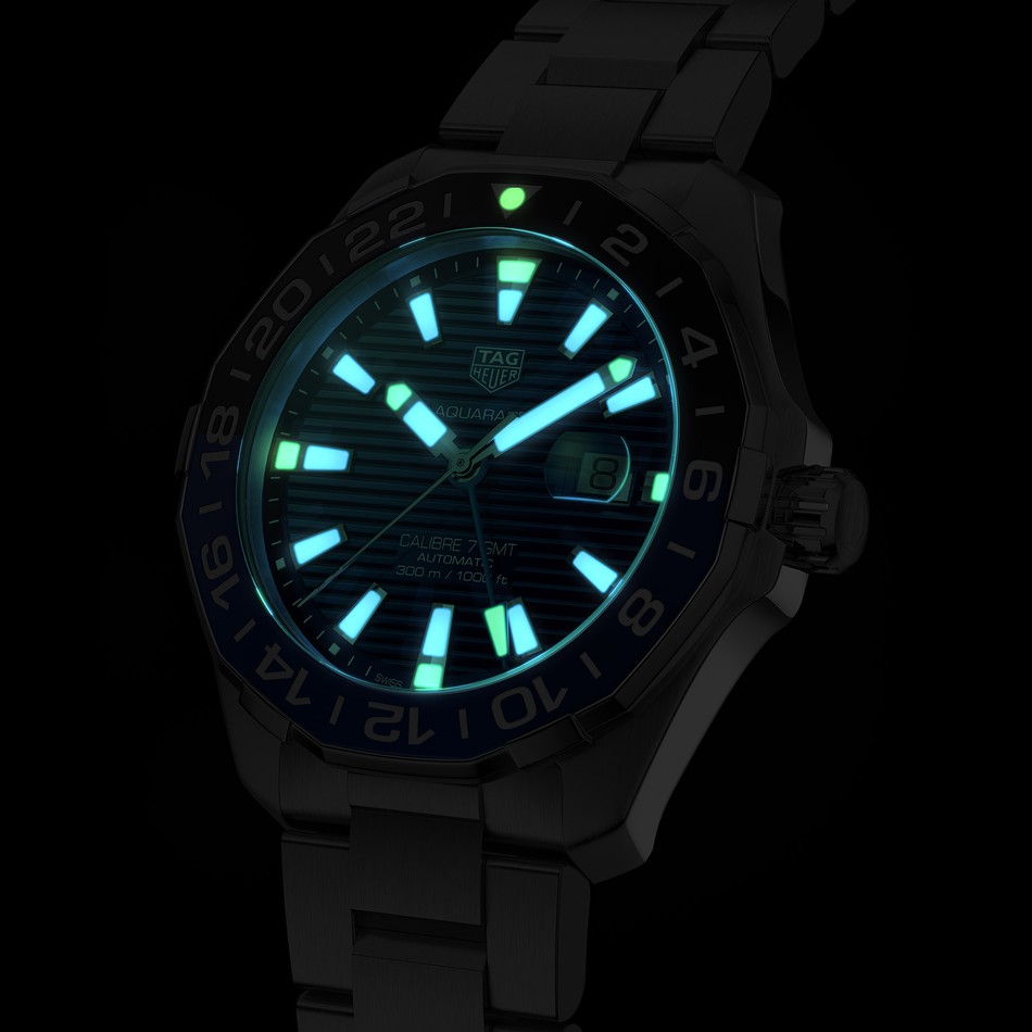 TAG Heuer Aquaracer Calibre 7 Autom tico Masculino Azul A o 3