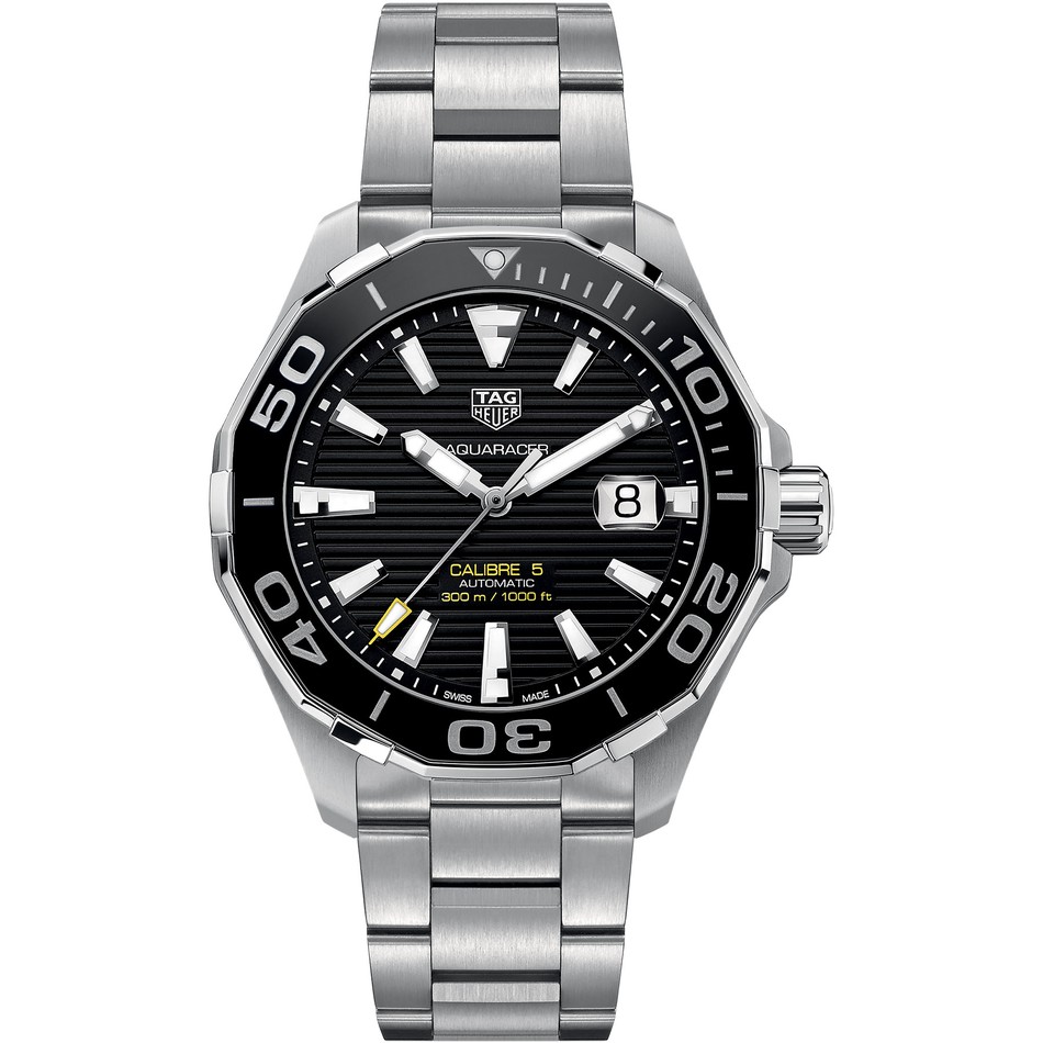 TAG Heuer Aquaracer Calibre 5 Autom tico Masculino Preto A o 3