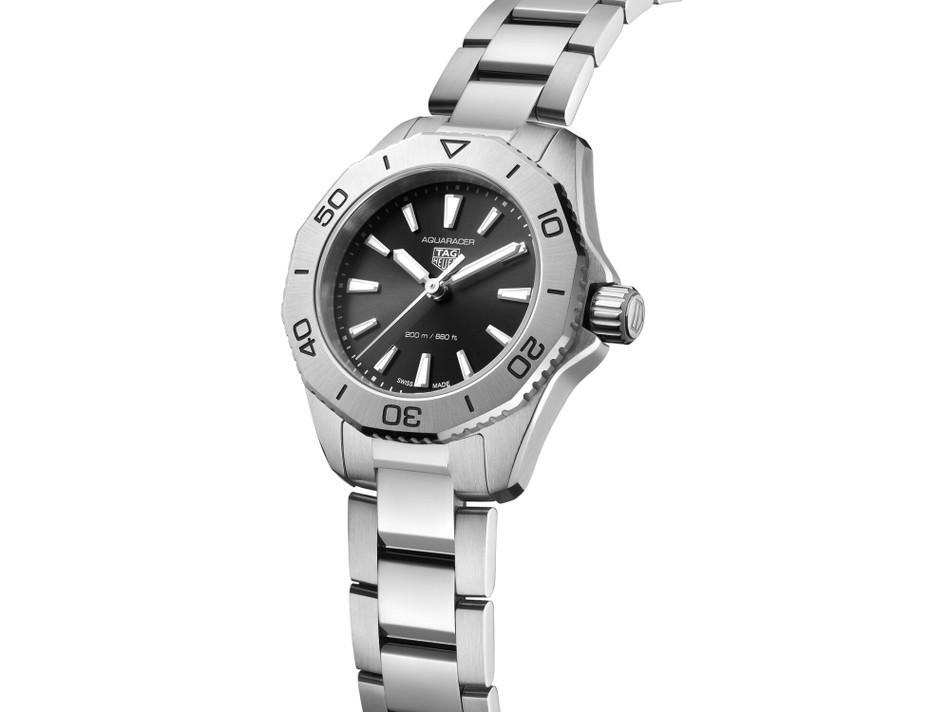 Tag Heuer Aquaracer 30mm Quartz com pulseira em aco Dvoskinkulkes