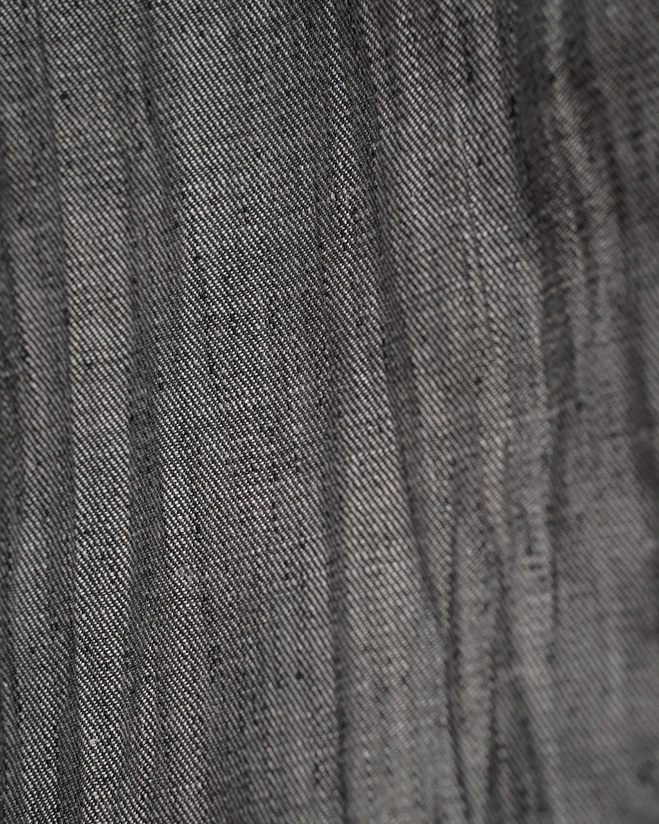 jaqueta torção cinza escuro Nando