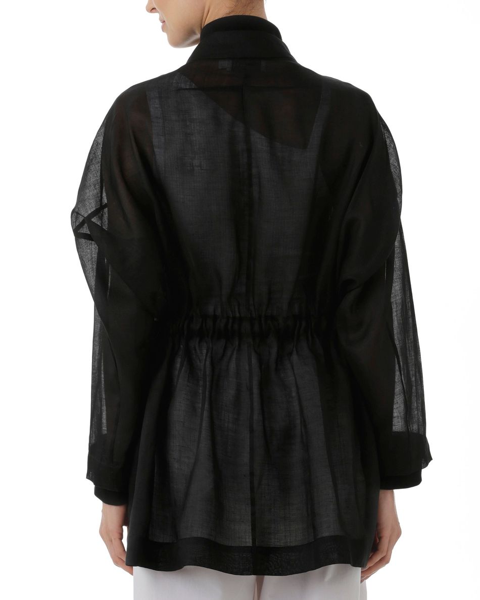 Casaco parka rami Preto