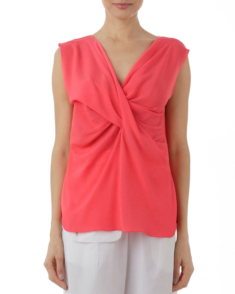 Blusa torção Vermelho