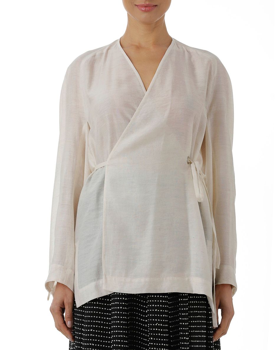 Blusa quimono transpasse Natural
