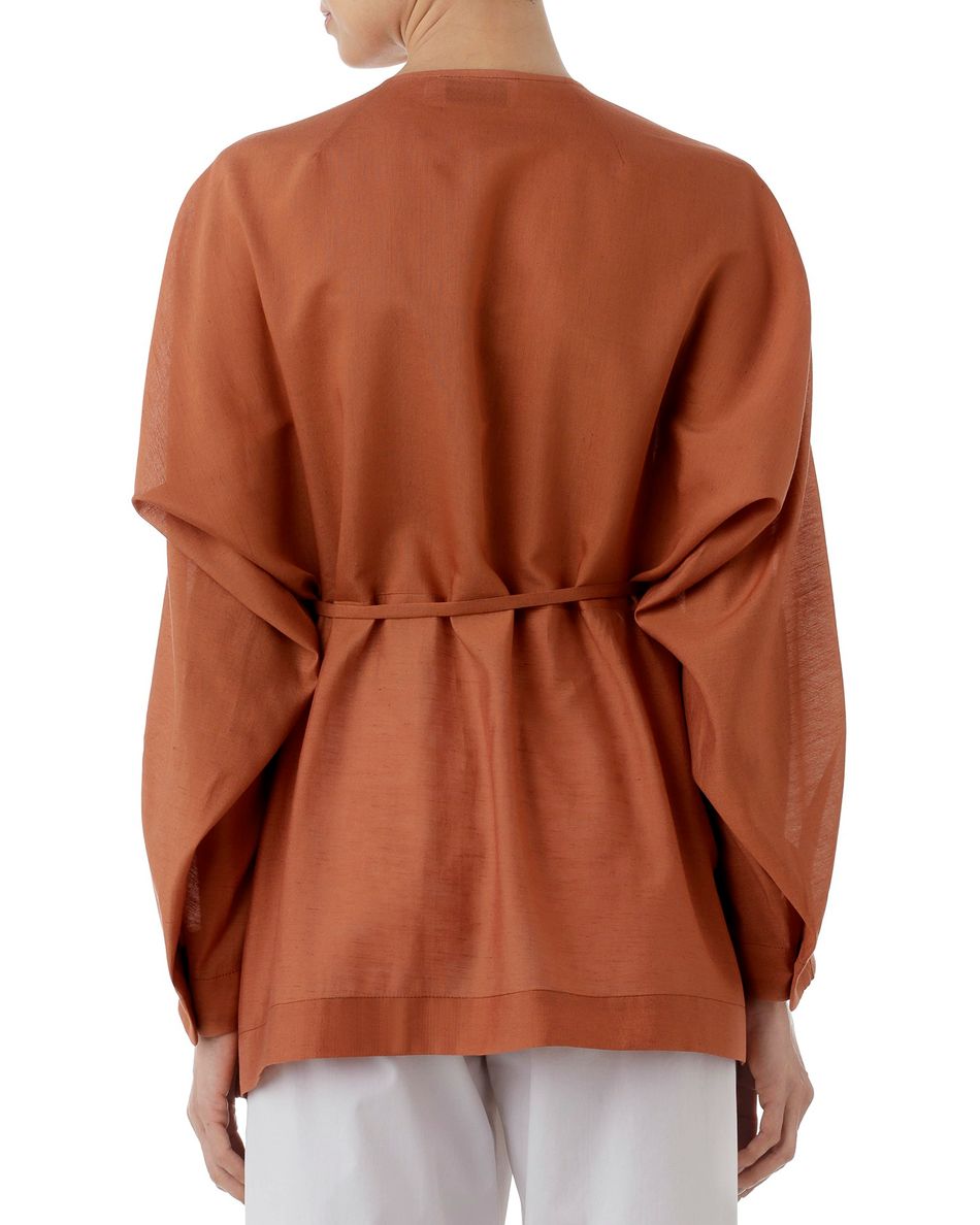 Blusa quimono transpasse Avelã