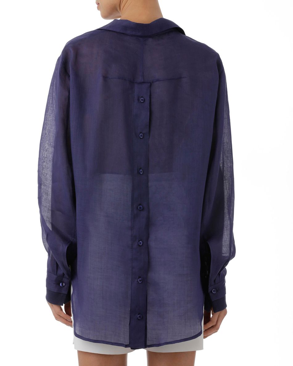 Camisa jaqueta Azul