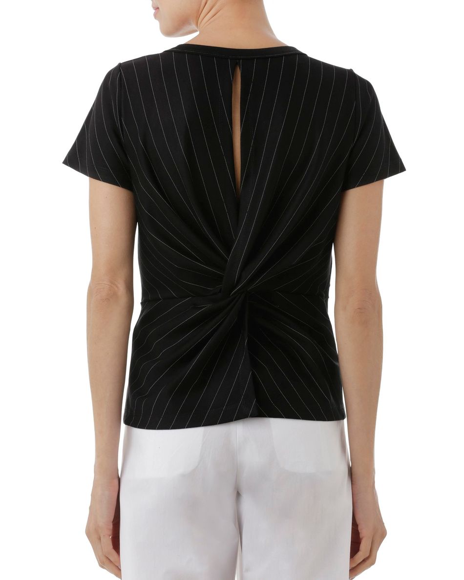 Blusa nó quatro pontas preta