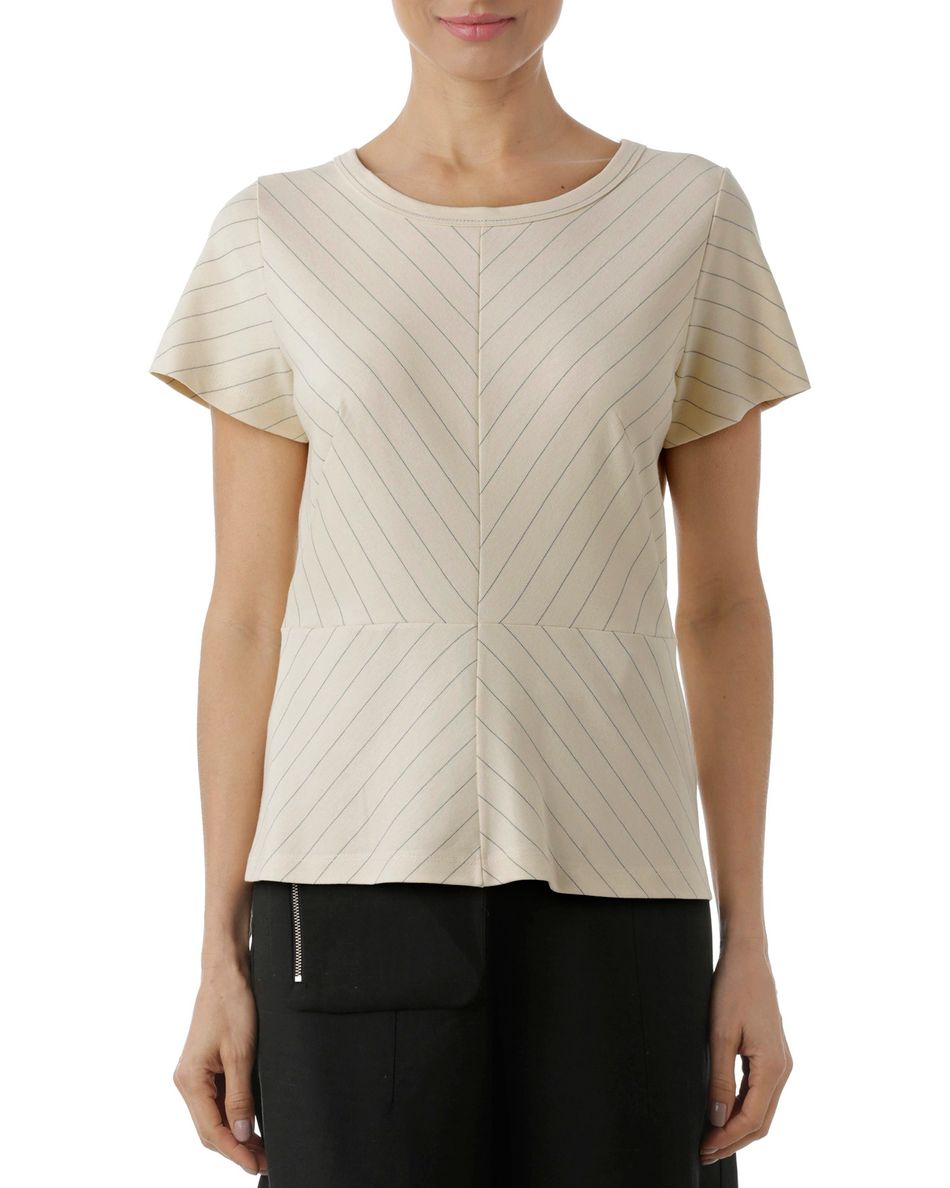 Blusa nó quatro pontas Off White