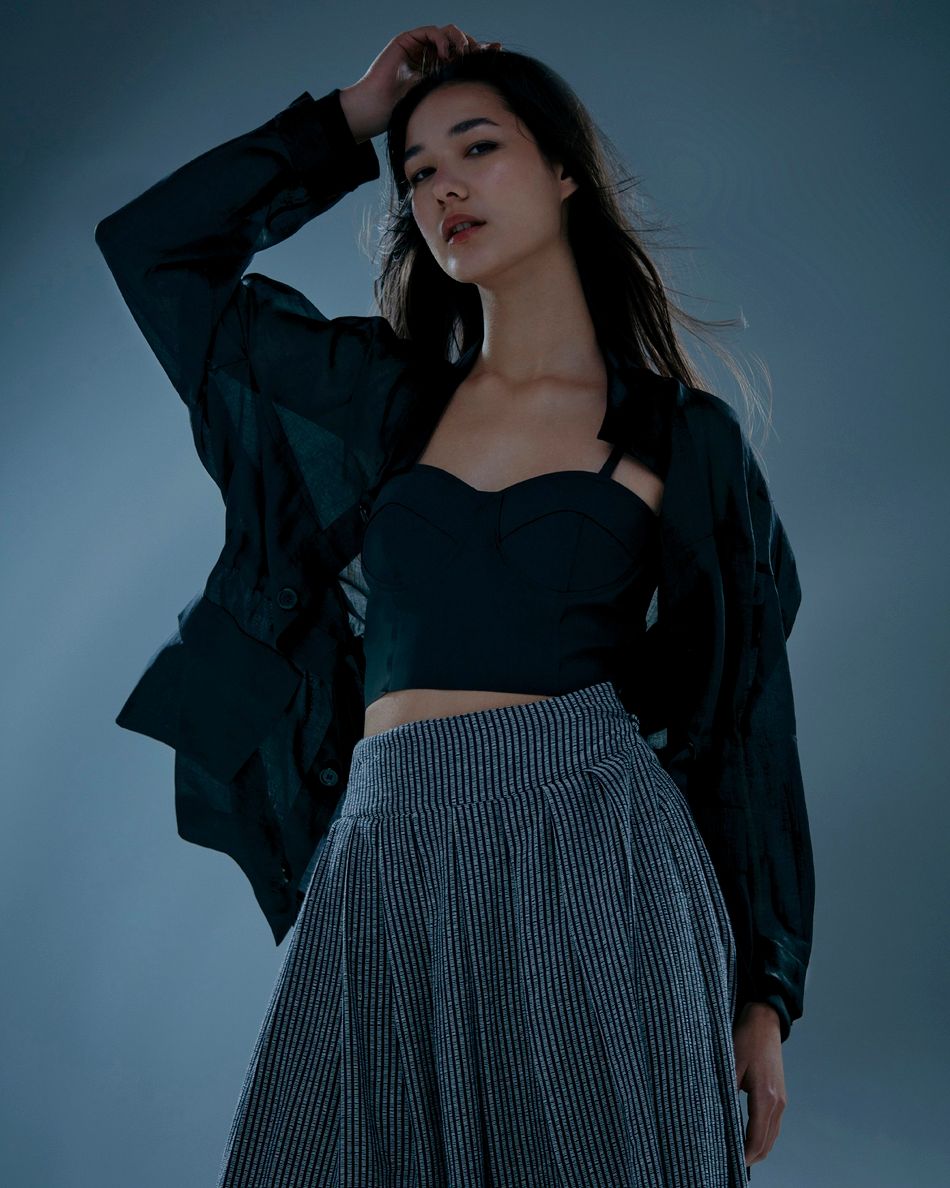 Casaco parka rami Preto