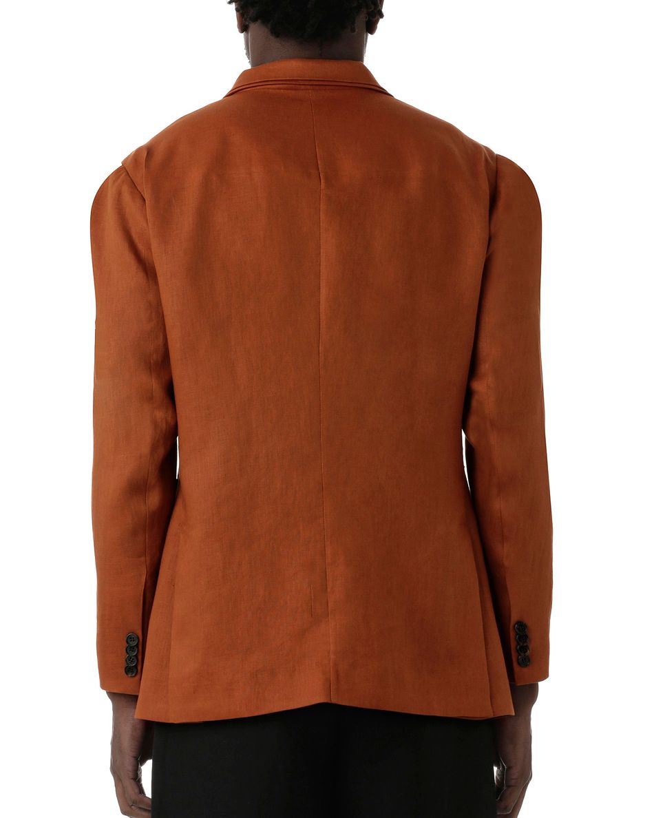 Blazer gola dupla Nando terracota