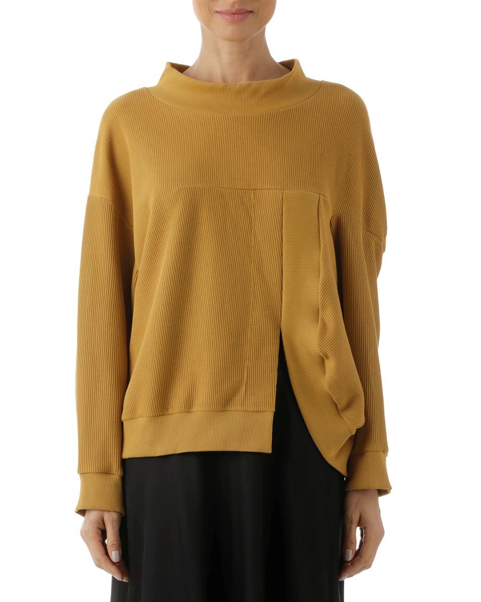 Blusa Blusão Mostarda