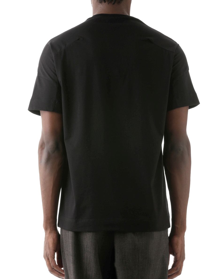 Camiseta Dois Decotes Preto Nando
