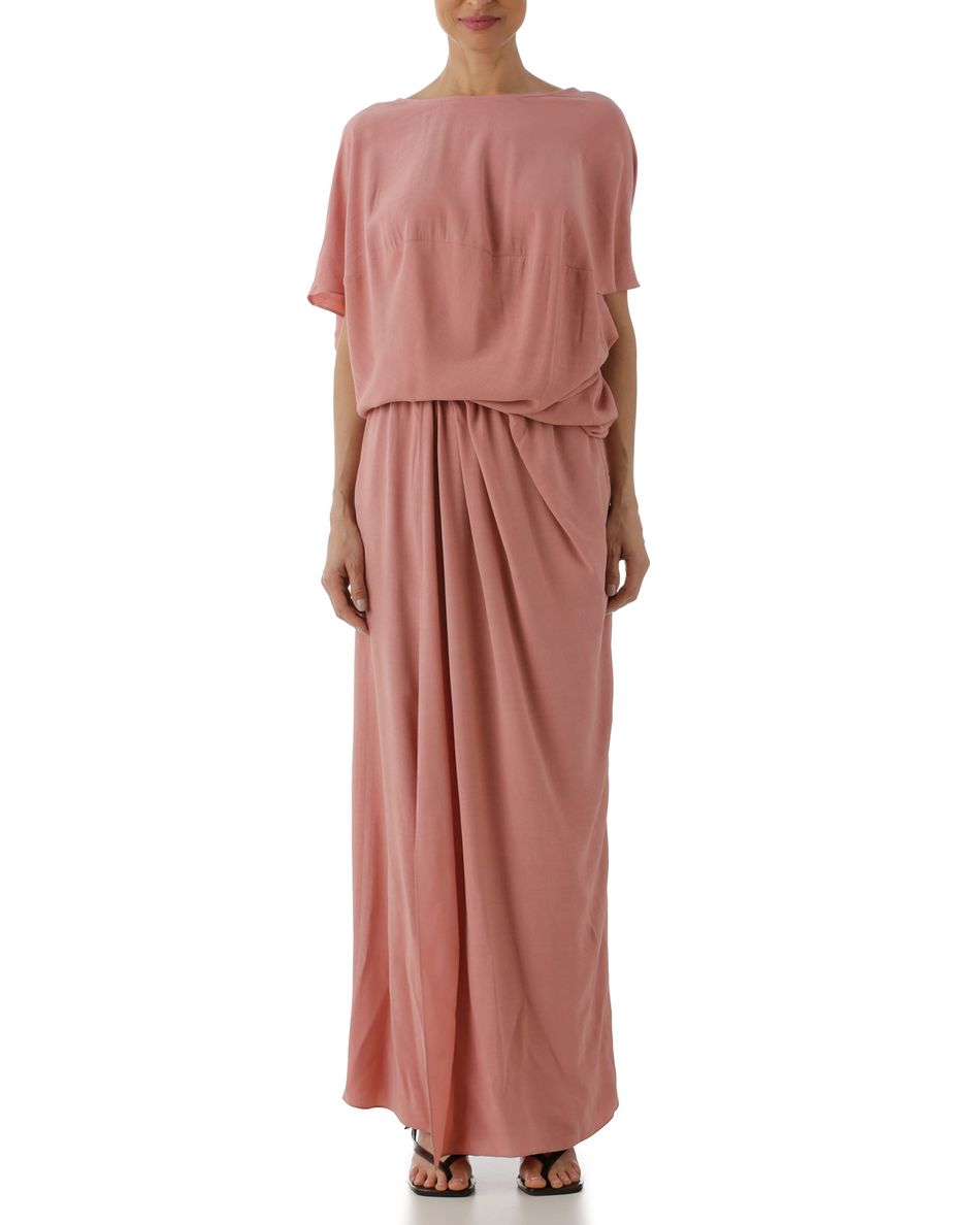 Vestido Dois Círculos Rosa