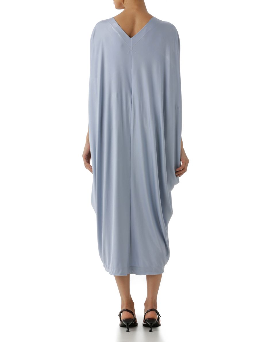 Vestido Hexágono Azul Bebê