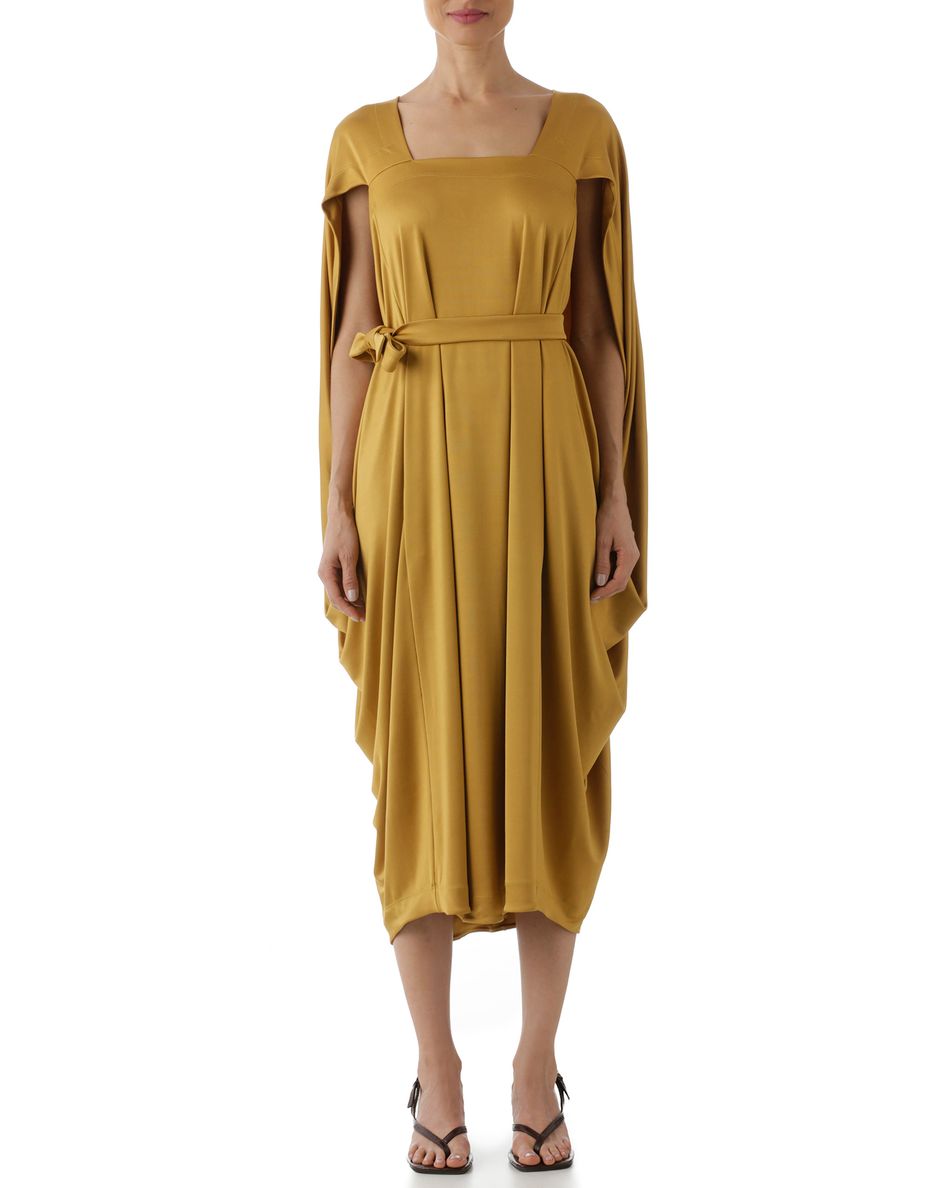 Vestido Hexágono Dourado