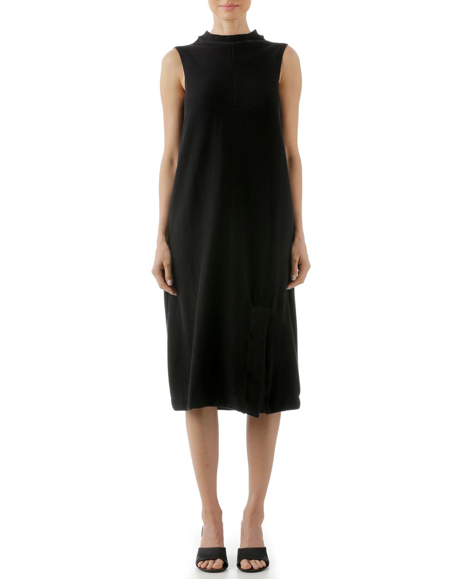 Vestido Mangas Destacáveis Preto