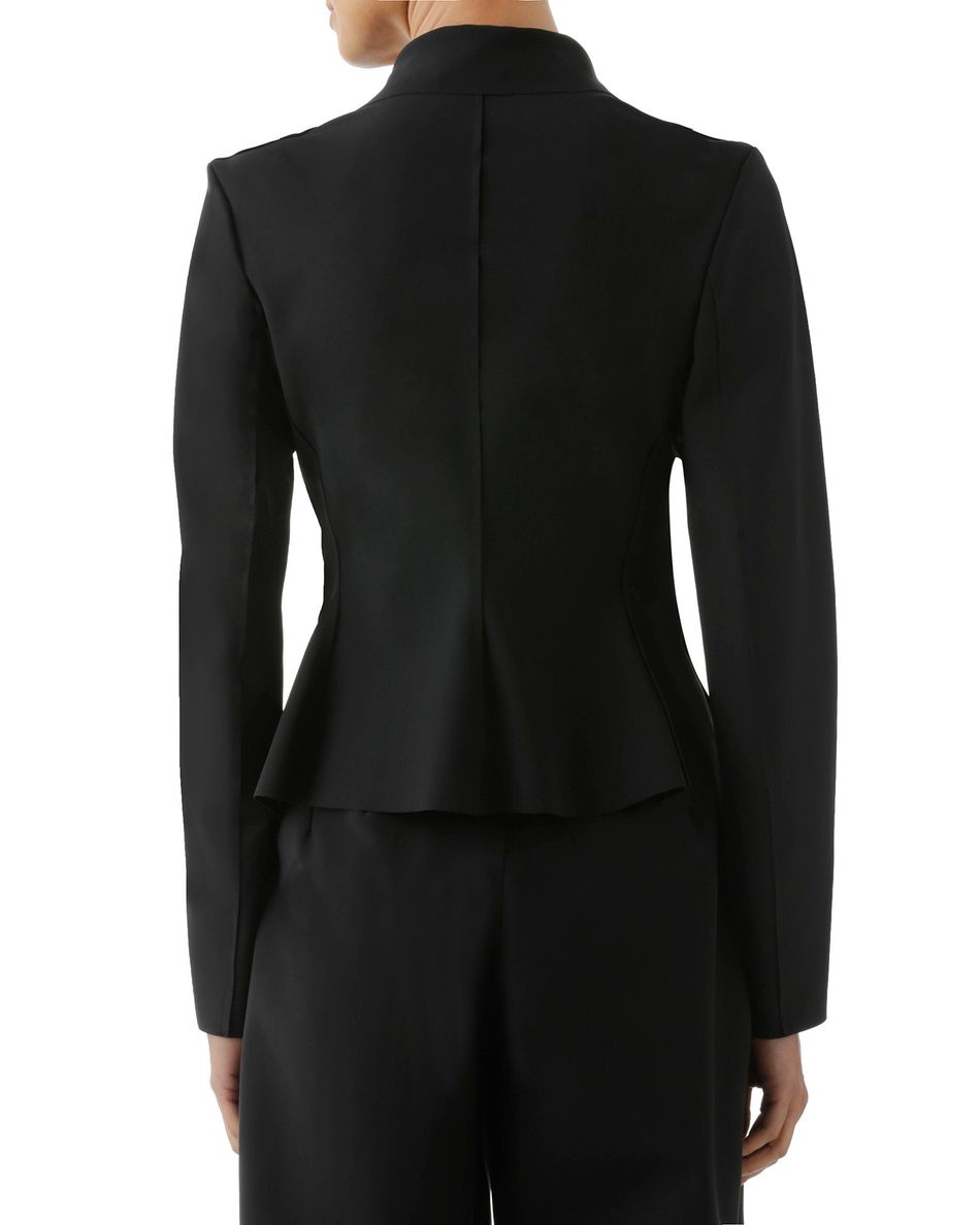 Blazer Babado Preto