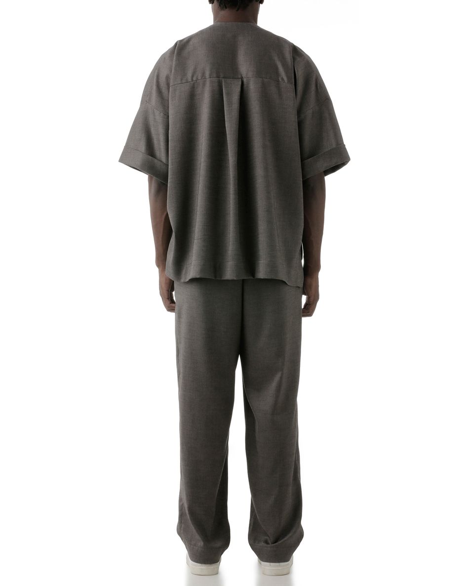 Macacão Camisa Nando Cinza