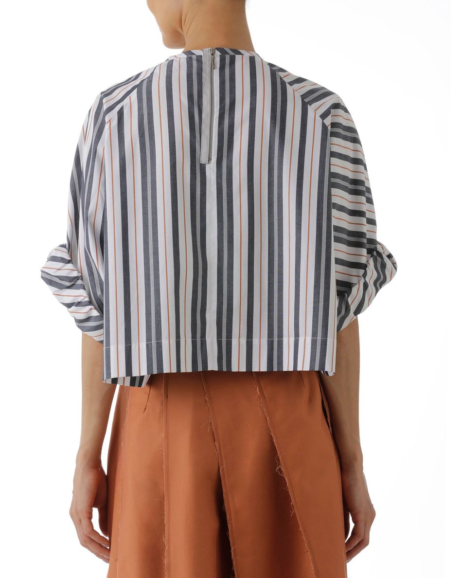 Blusa Cropped Listrado