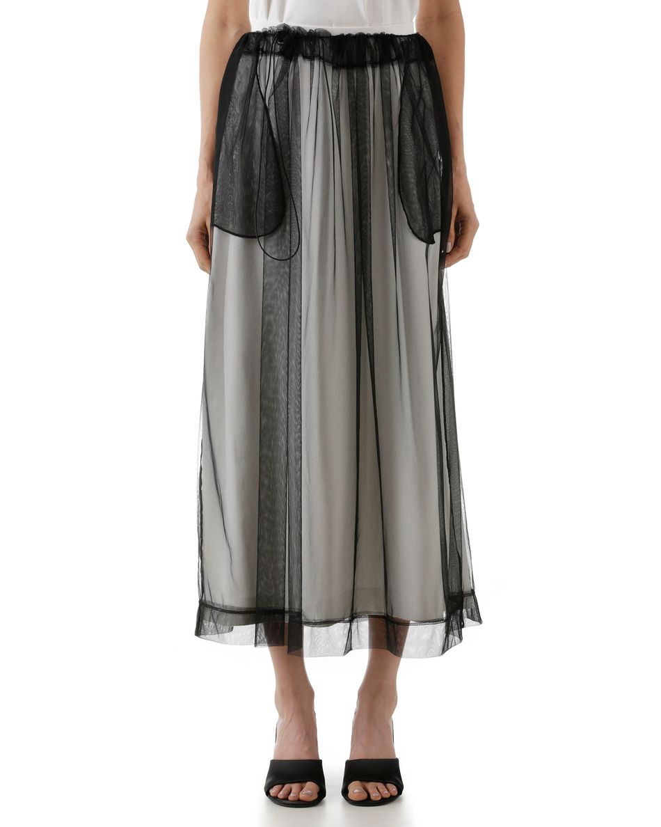 Saia Tule Tubular Preto