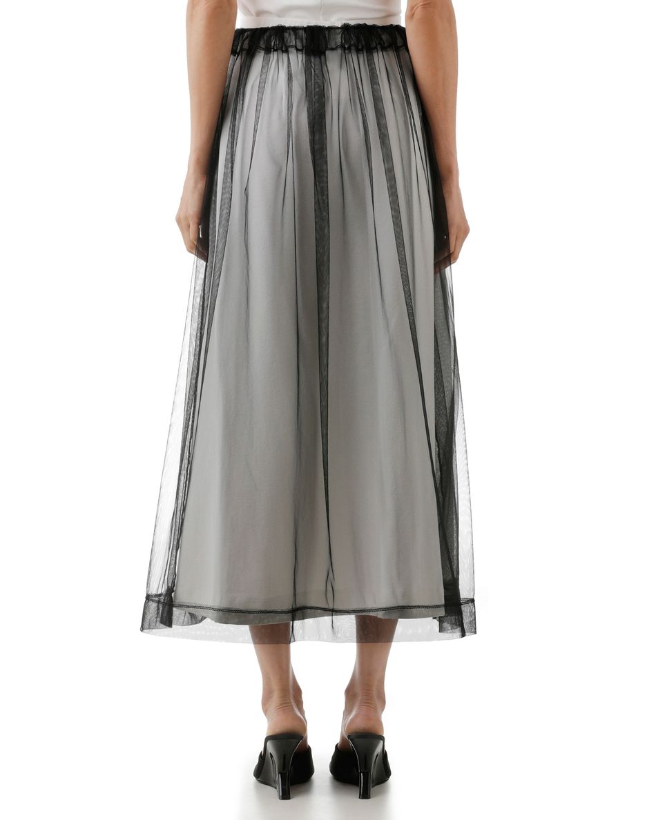Saia Tule Tubular Preto