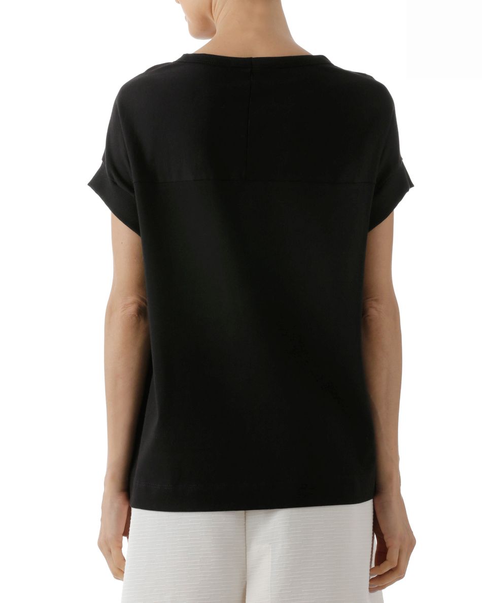Blusa Quadrado Caminhos Preto