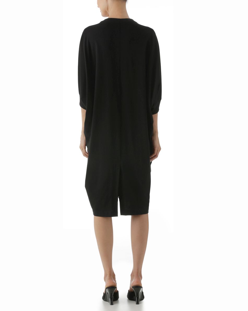 Vestido Geométrico Caminhos Preto