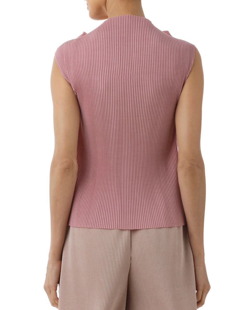 Blusa Prega Frontal Rosé